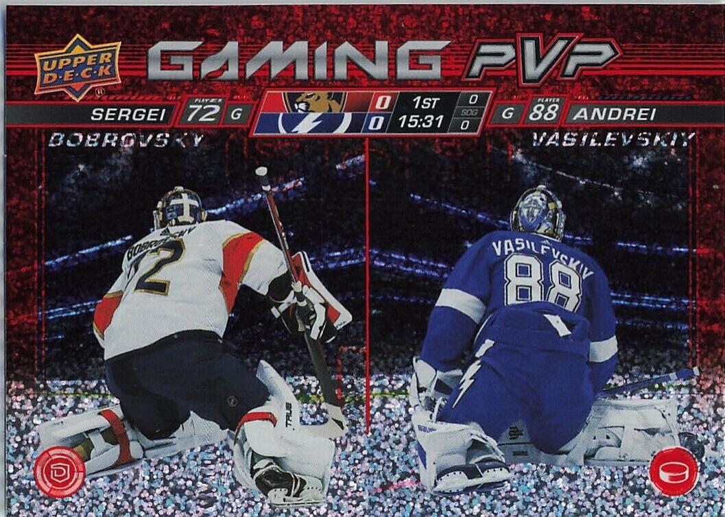 Sergei Bobrovsky / Andrei Vasilevskiy [Speckle] #GPVP-14