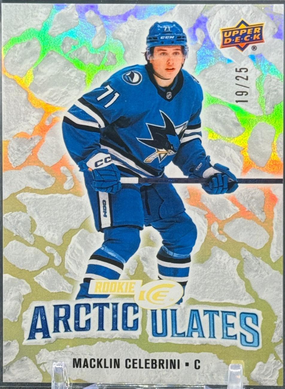 Macklin Celebrini [Gold] #AT-61