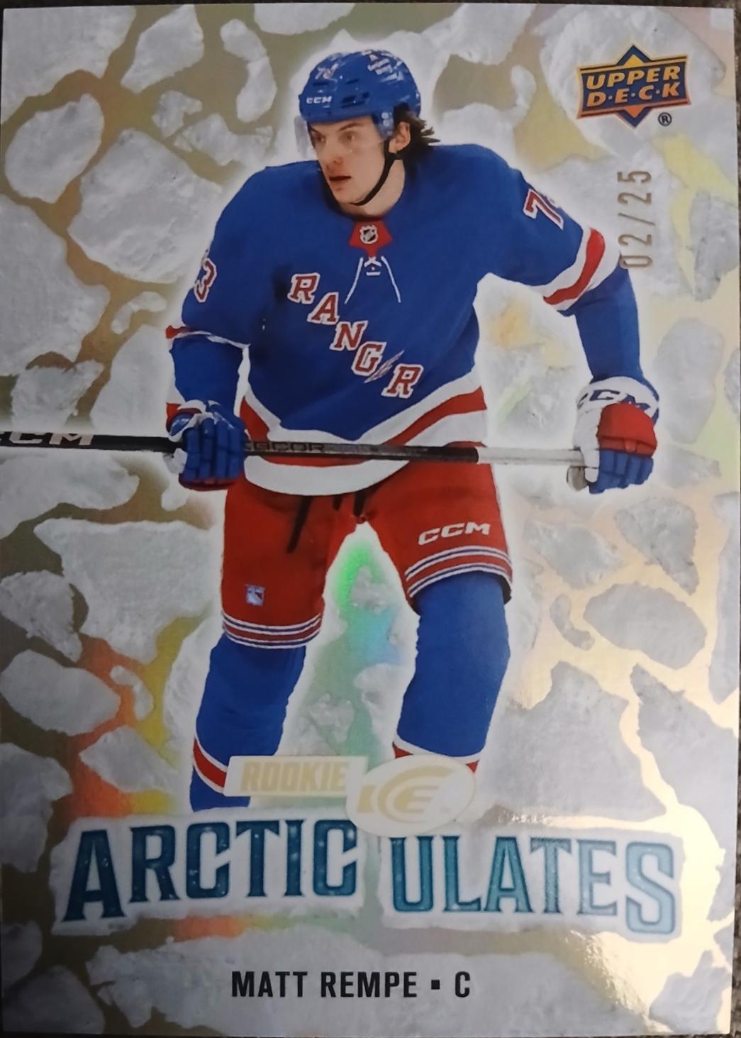 Matt Rempe [Gold] #AT-45