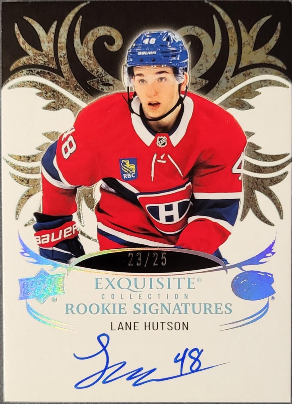 Lane Hutson [Platinum Blue] #ERS-LH