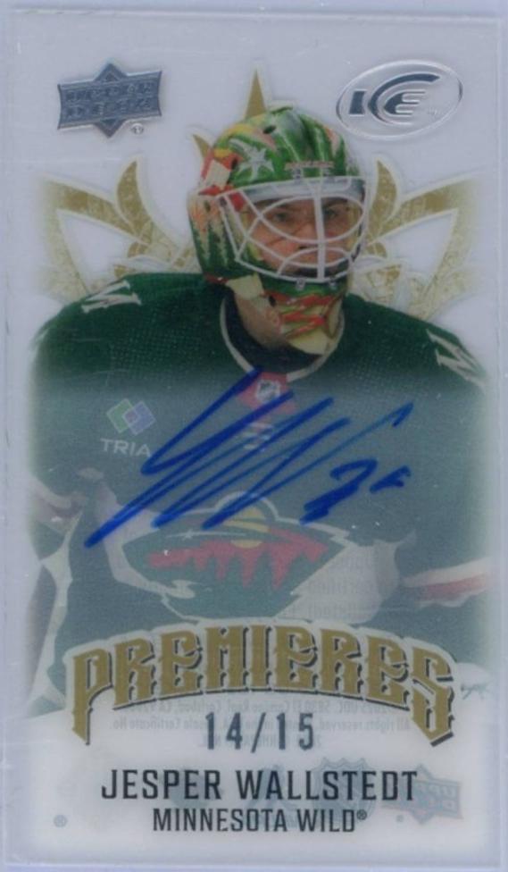 Jesper Wallstedt [Autograph] #MP-JW
