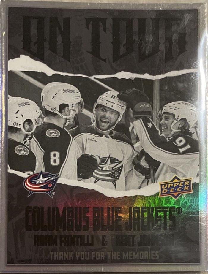 Adam Fantilli / Kent Johnson [Black] #OT-4