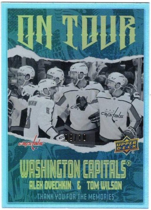 Alex Ovechkin / Tom Wilson [Gold] #OT-31