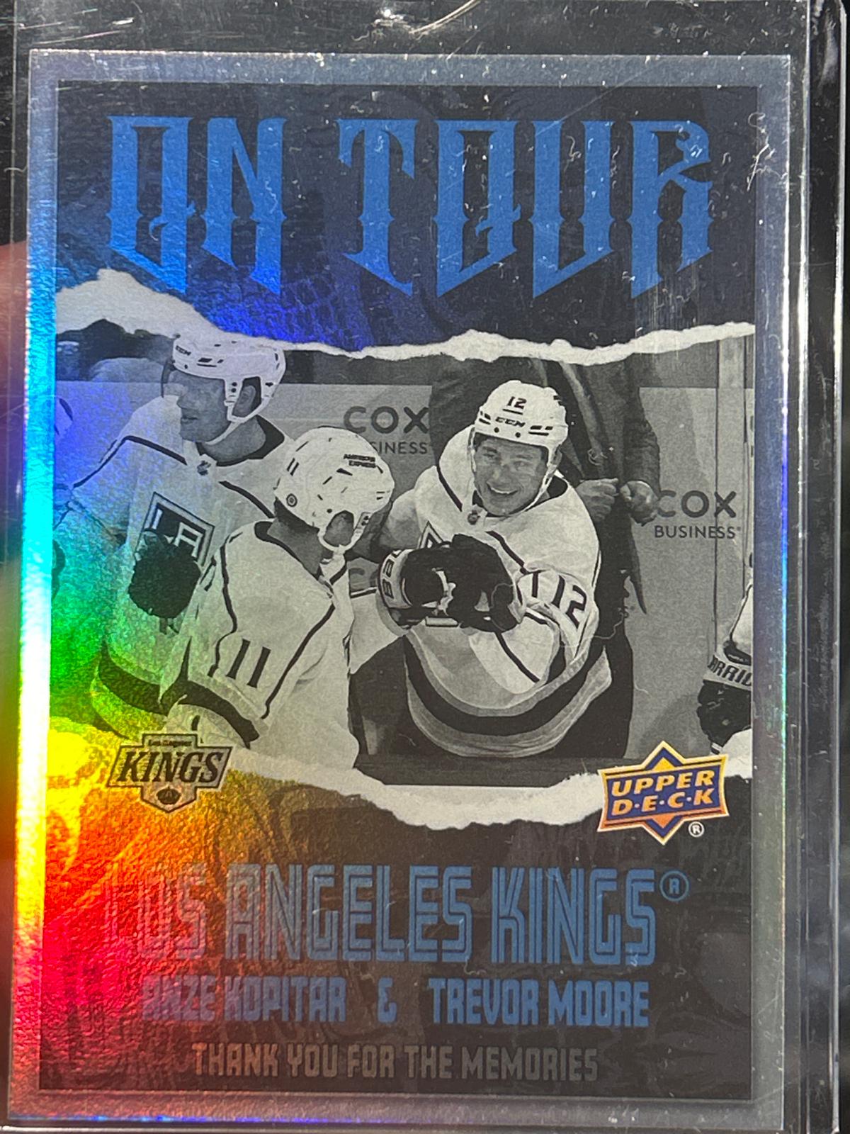 Anze Kopitar / Trevor Moore [Black] #OT-18