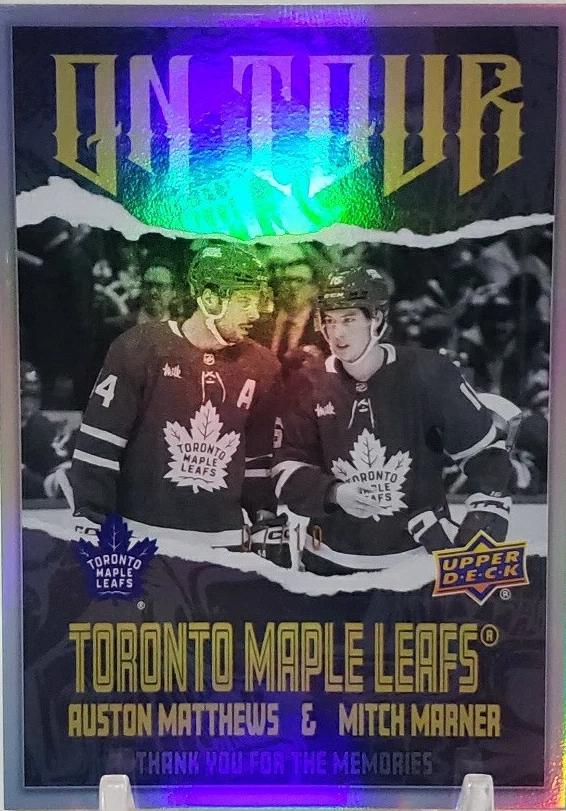 Auston Matthews / Mitch Marner [Gold] #OT-28