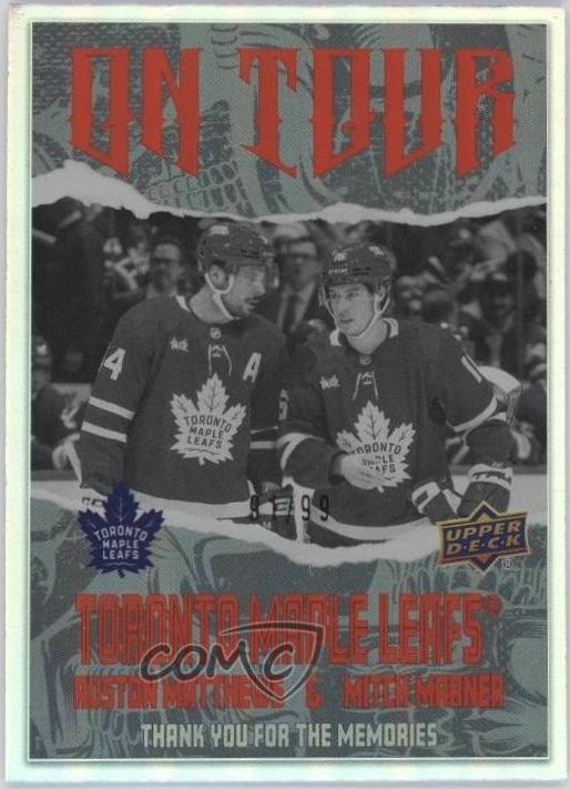 Auston Matthews / Mitch Marner [Red] #OT-28