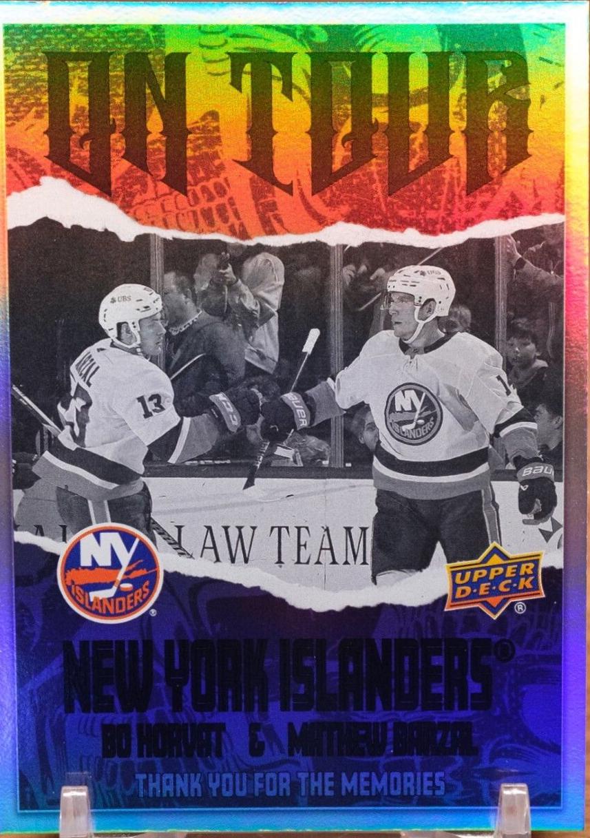 Bo Horvat / Mathew Barzal [Black] #OT-14