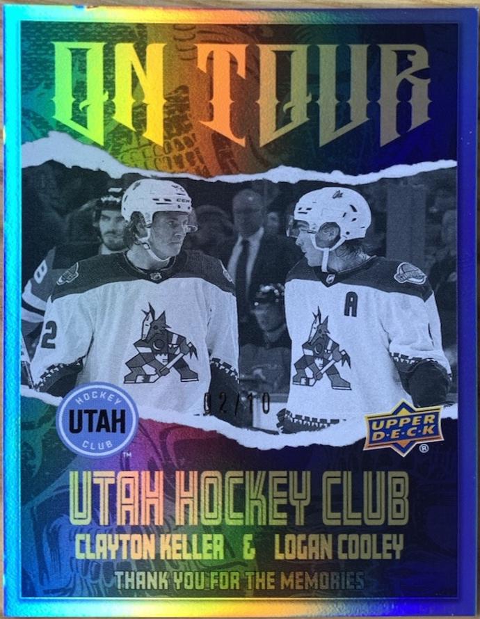 Clayton Keller / Logan Cooley [Gold] #OT-24