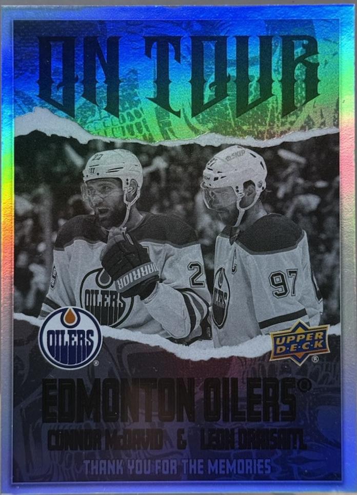 Connor McDavid / Leon Draisaitl [Black] #OT-27
