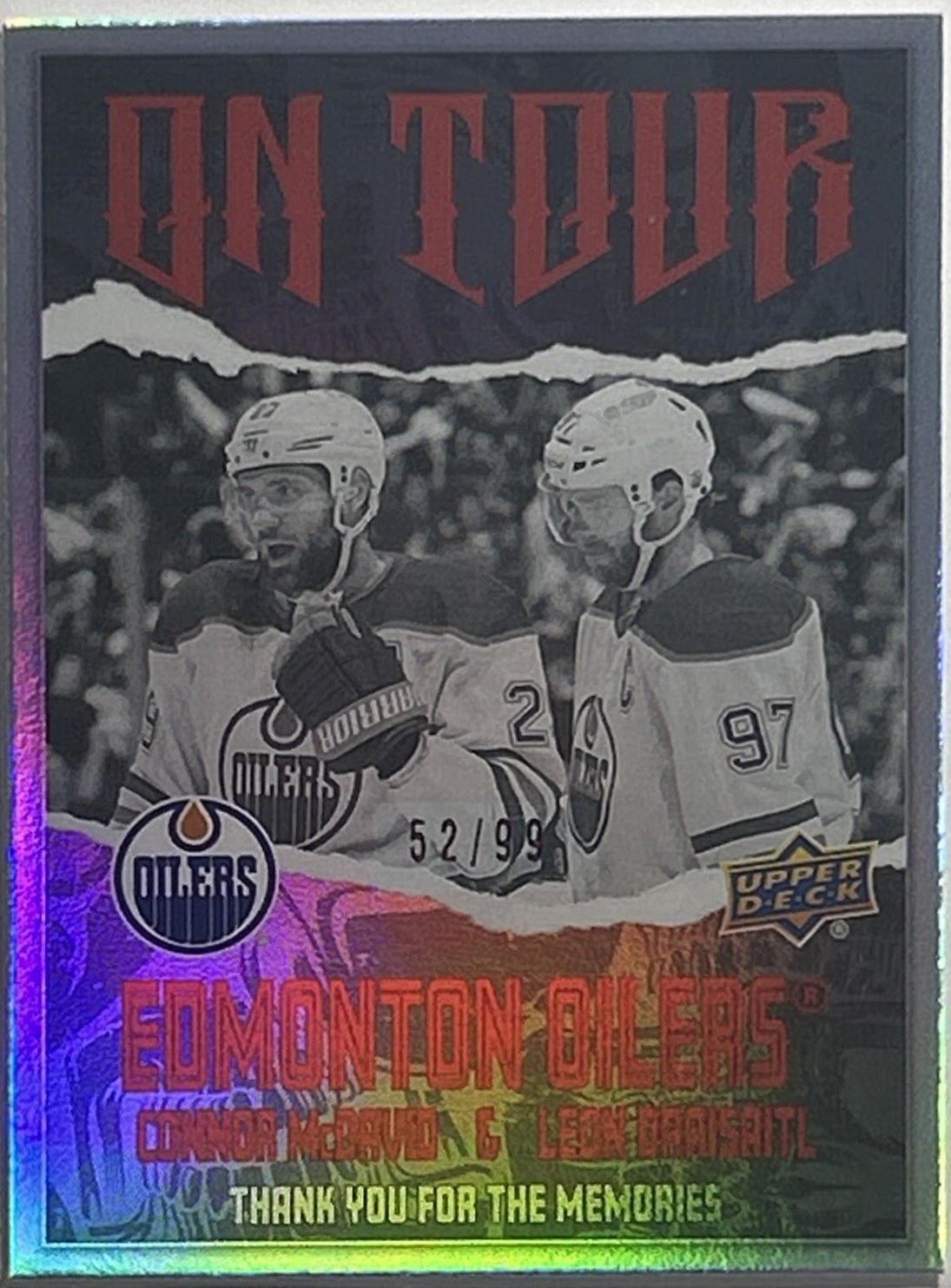 Connor McDavid / Leon Draisaitl [Red] #OT-27