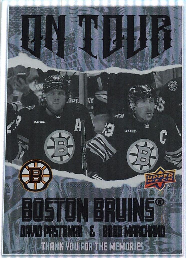 David Pastrnak / Brad Marchand [Black] #OT-7