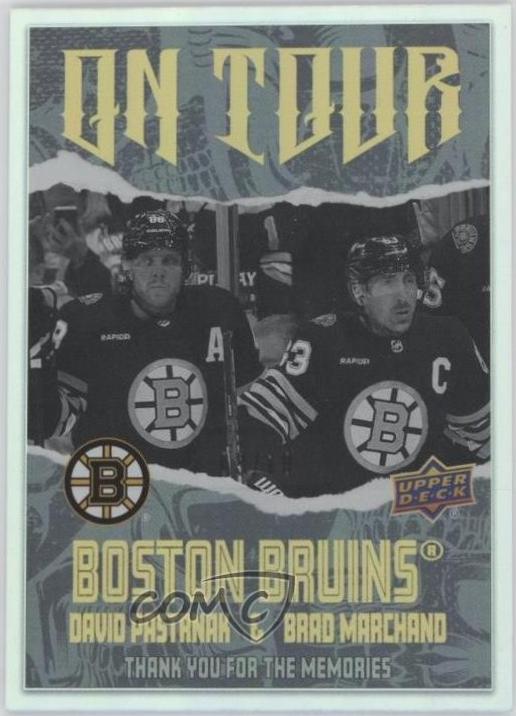 David Pastrnak / Brad Marchand [Gold] #OT-7