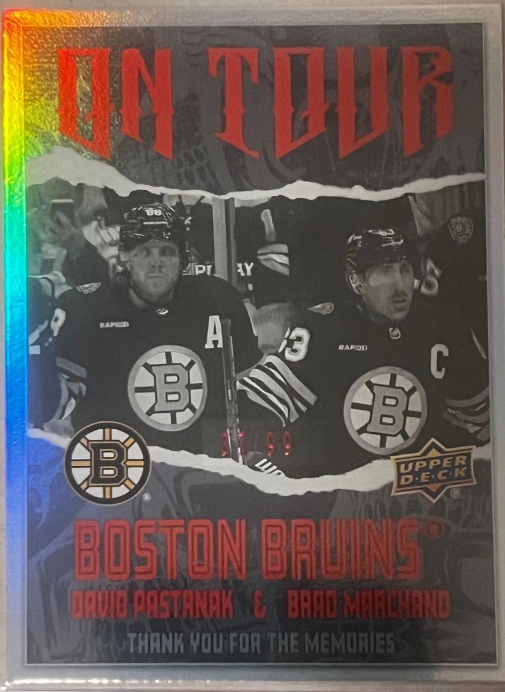 David Pastrnak / Brad Marchand [Red] #OT-7