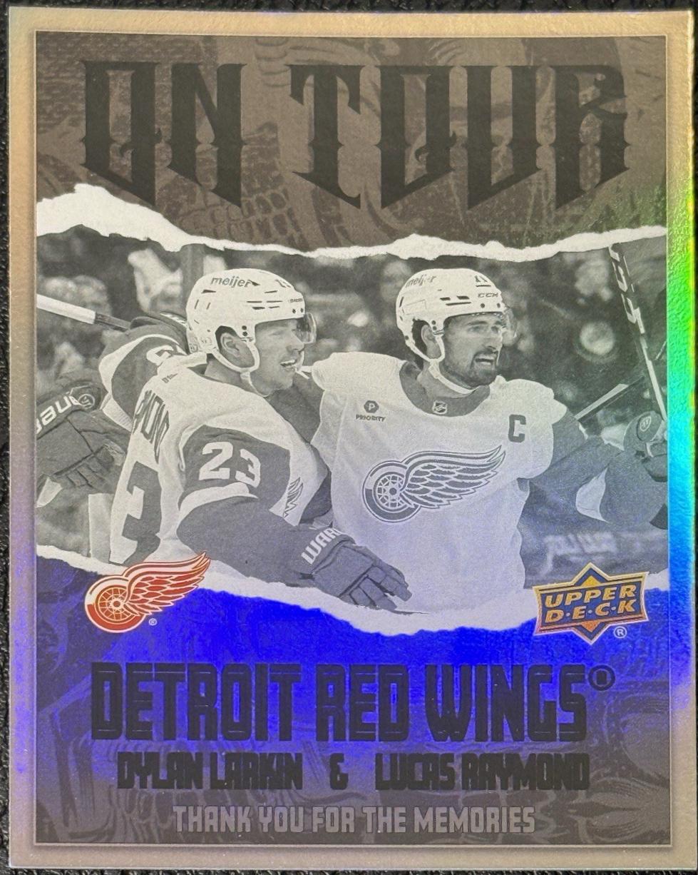 Dylan Larkin / Lucas Raymond [Black] #OT-23