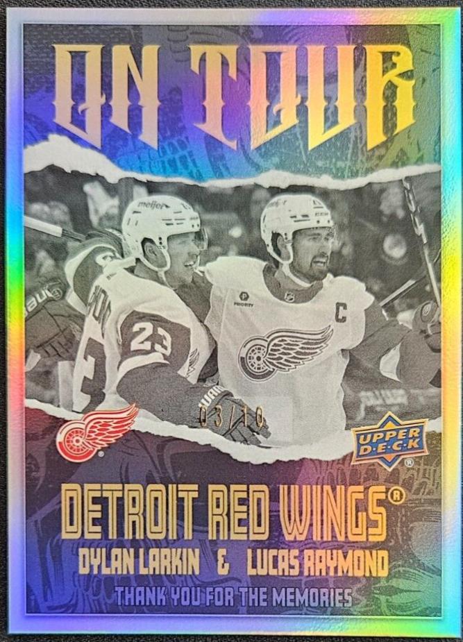 Dylan Larkin / Lucas Raymond [Gold] #OT-23