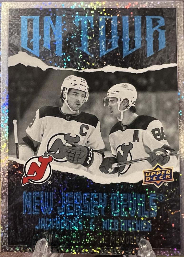 Jack Hughes / Nico Hischier [Speckle] #OT-29