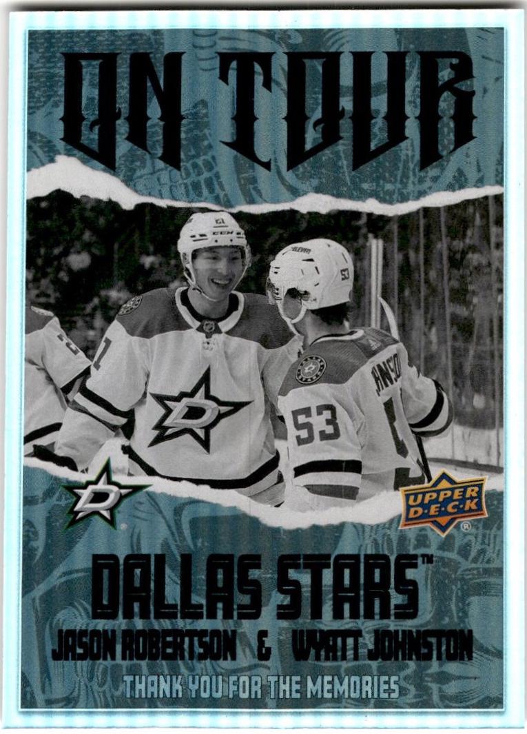 Jason Robertson / Wyatt Johnston [Black] #OT-13