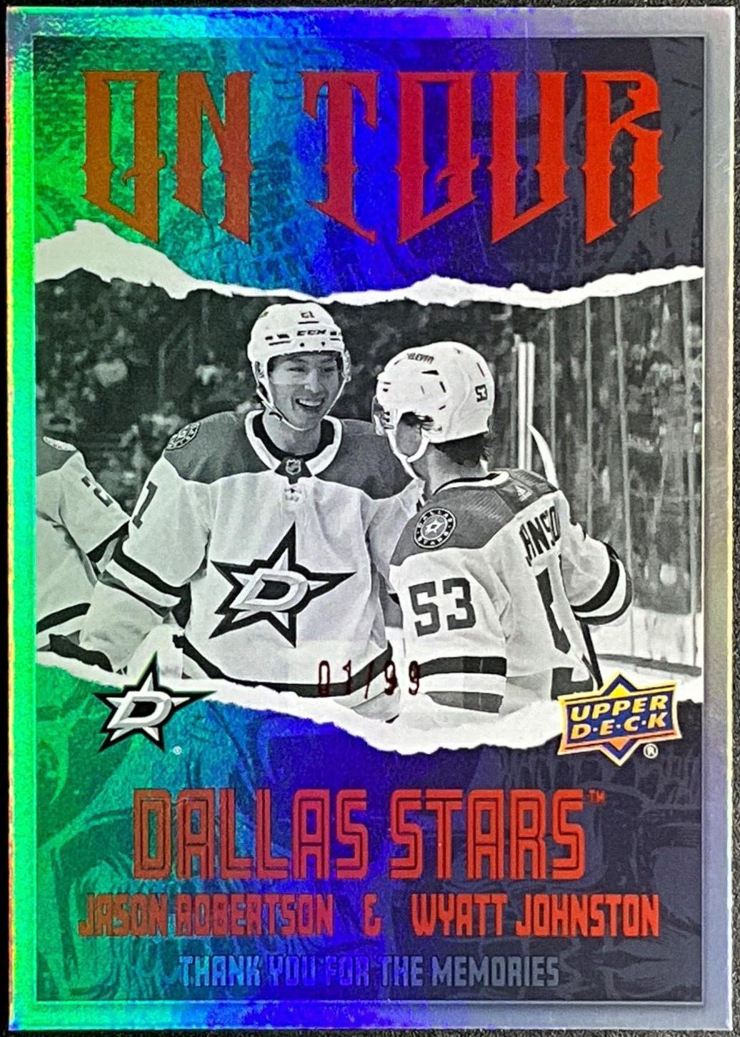 Jason Robertson / Wyatt Johnston [Red] #OT-13
