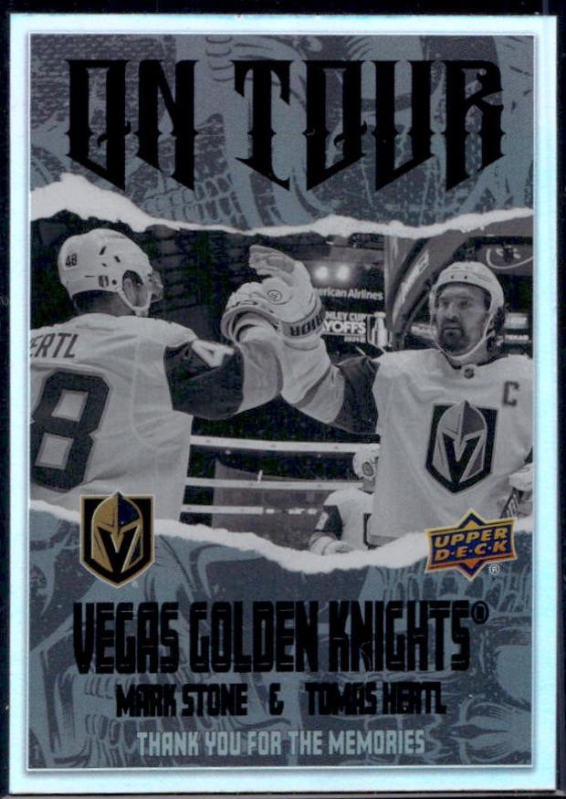 Mark Stone / Tomas Hertl [Black] #OT-5