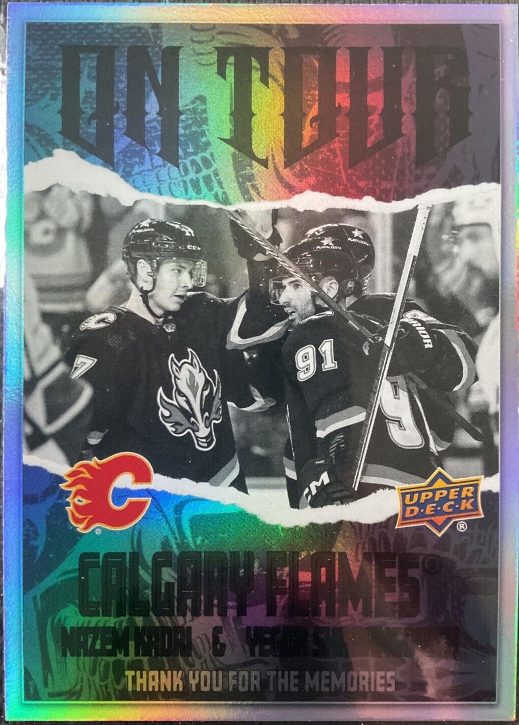Nazem Kadri / Yegor Sharangovich [Black] #OT-20