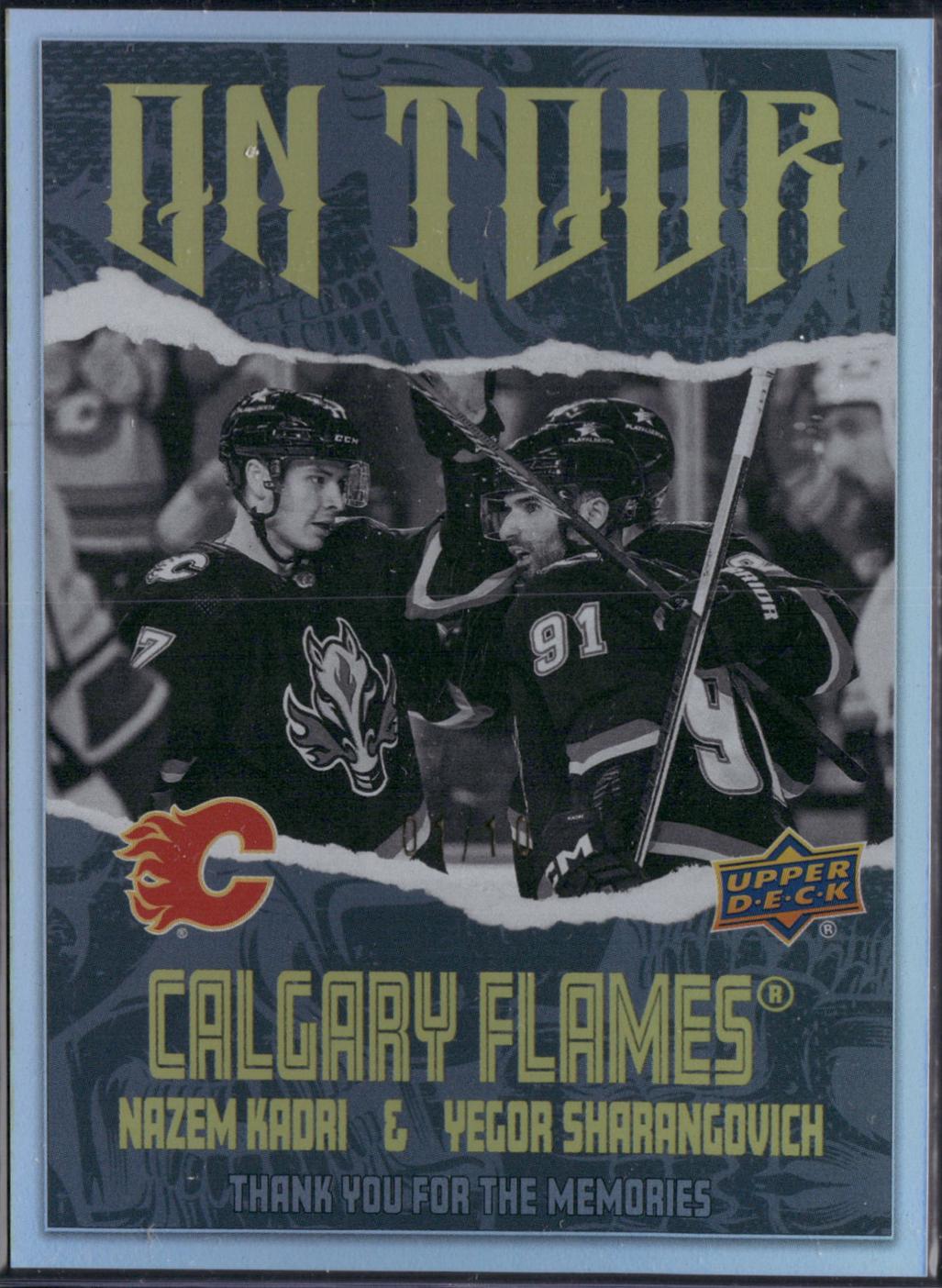 Nazem Kadri / Yegor Sharangovich [Gold] #OT-20
