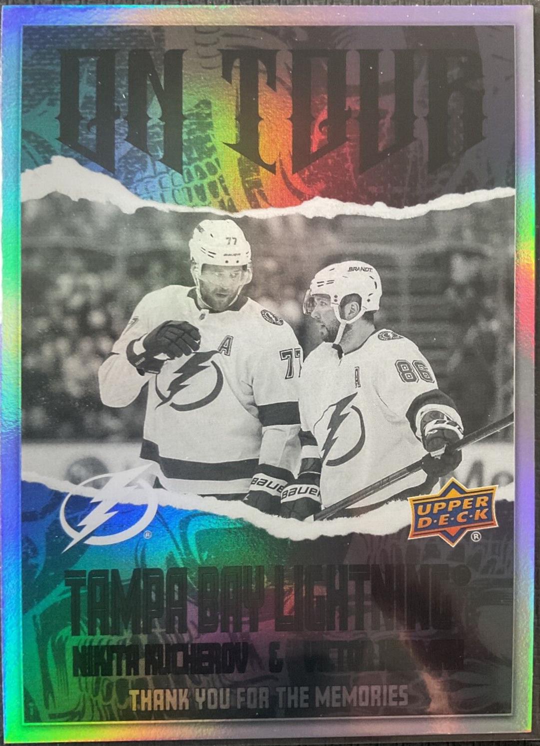 Nikita Kucherov / Victor Hedman [Black] #OT-19