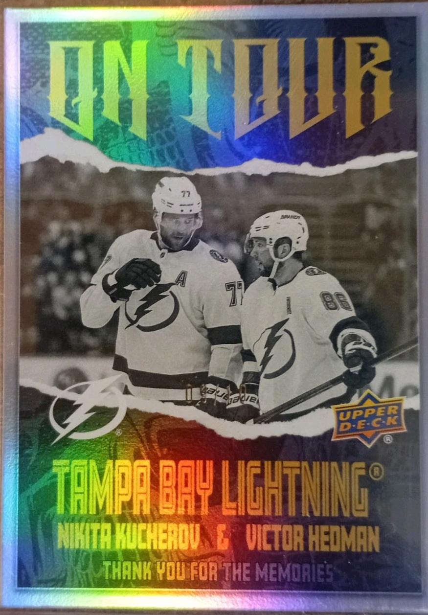 Nikita Kucherov / Victor Hedman [Gold] #OT-19