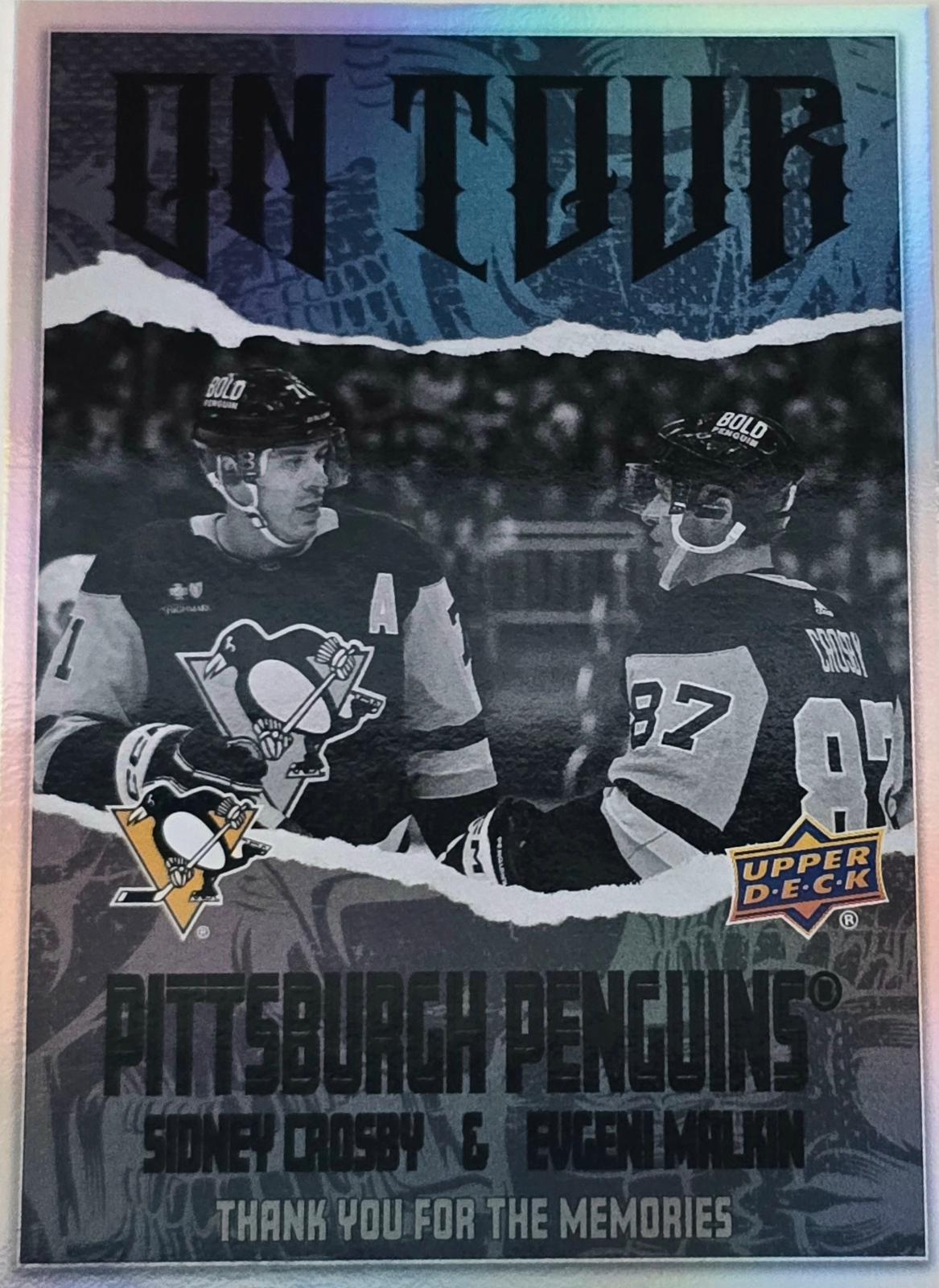 Sidney Crosby / Evgeni Malkin [Black] #OT-12