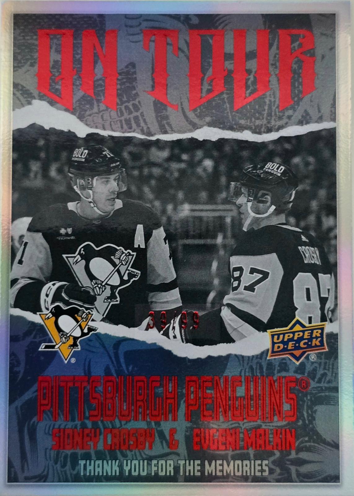 Sidney Crosby / Evgeni Malkin [Red] #OT-12