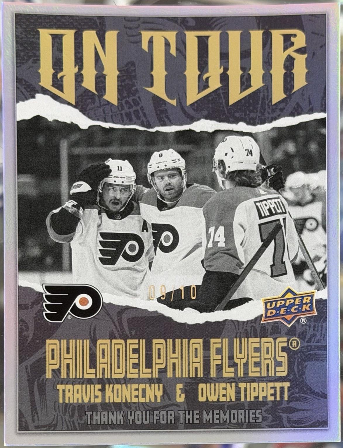Travis Konecny / Owen Tippett [Gold] #OT-3