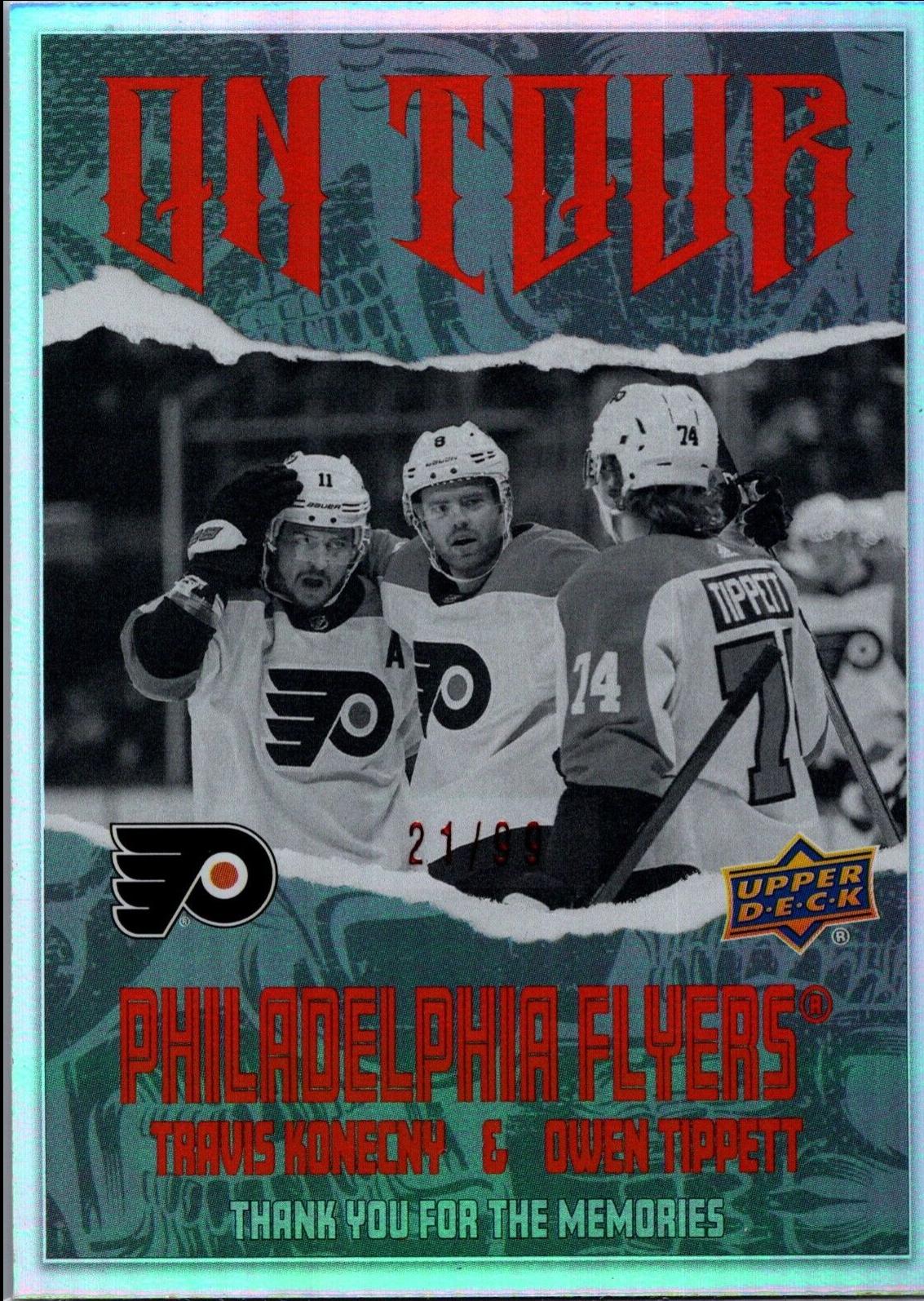 Travis Konecny / Owen Tippett [Red] #OT-3