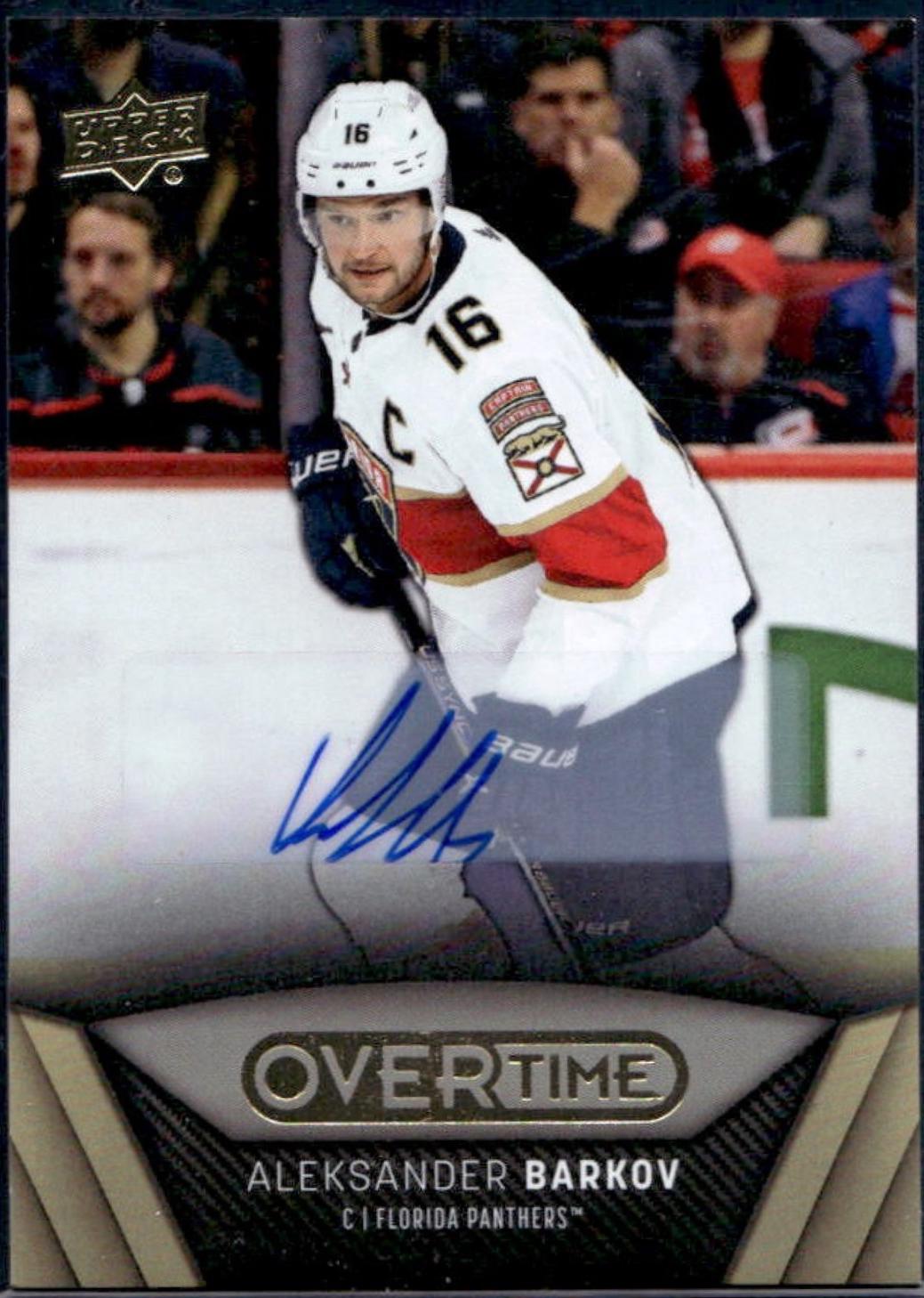 Aleksander Barkov [Gold Foil Autograph] #41