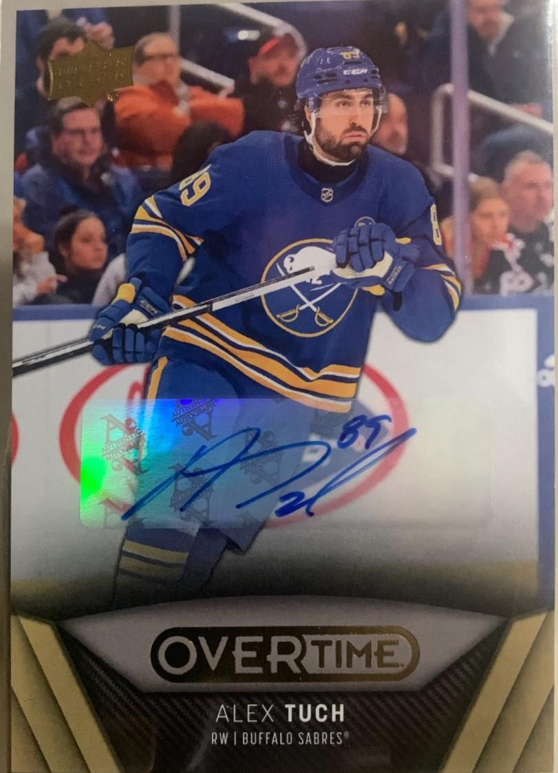 Alex Tuch [Gold Foil Autograph] #70