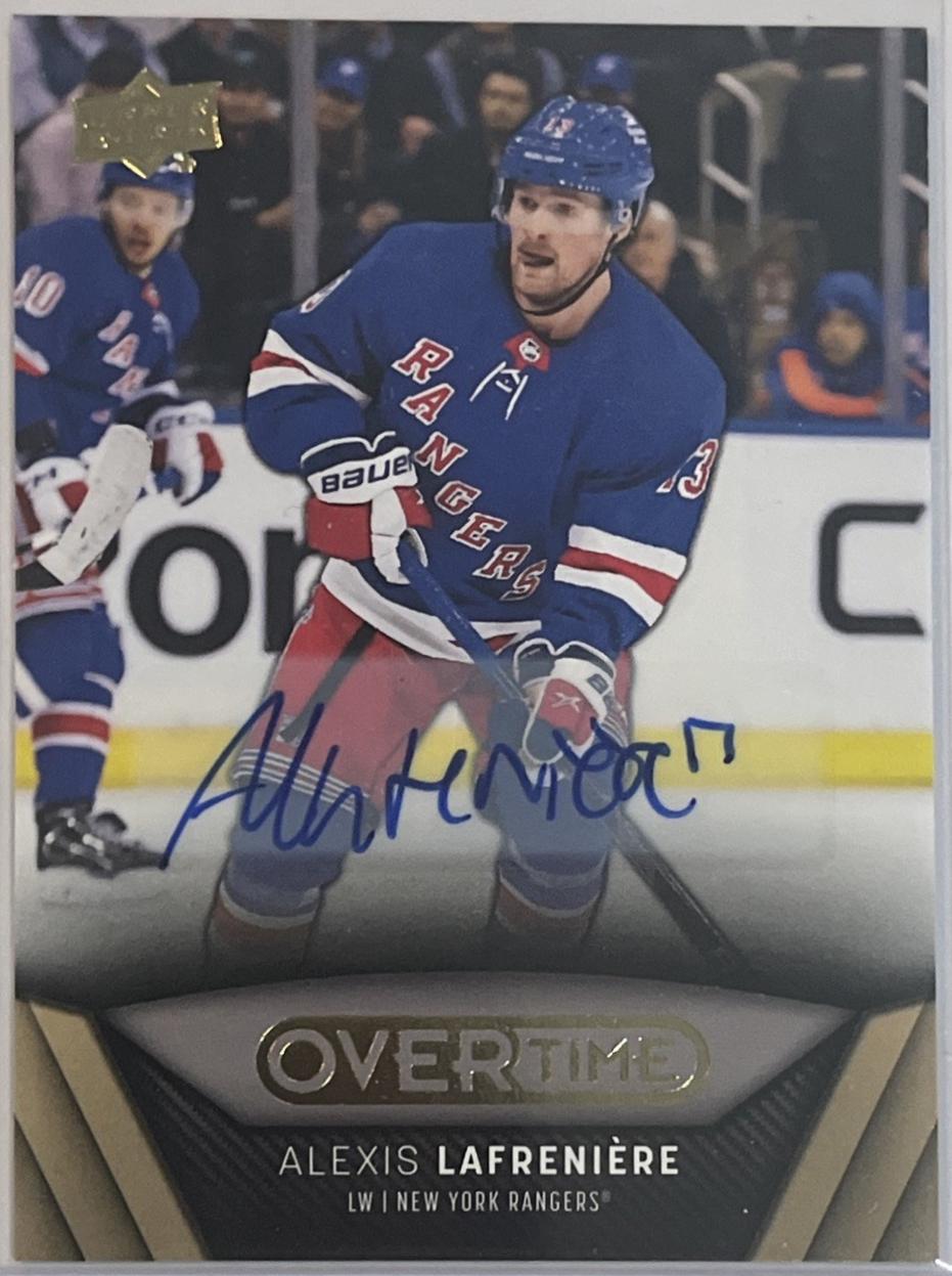 Alexis Lafreniere [Gold Foil Autograph] #2