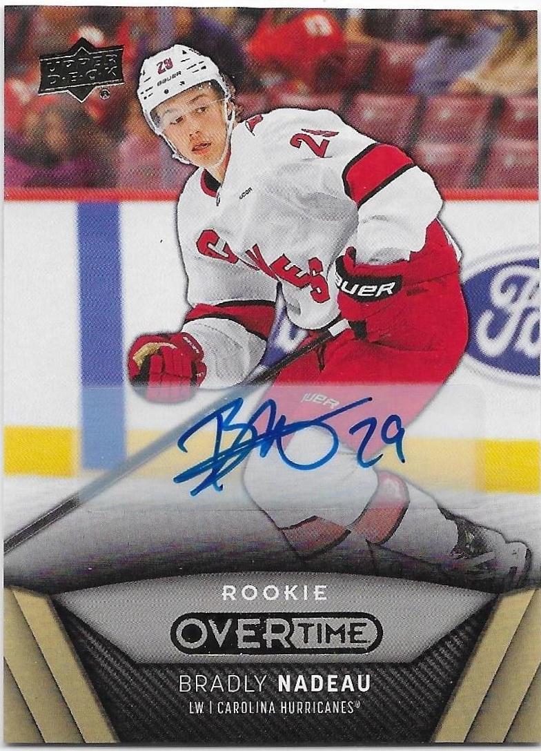 Bradly Nadeau [Gold Foil Autograph] #98