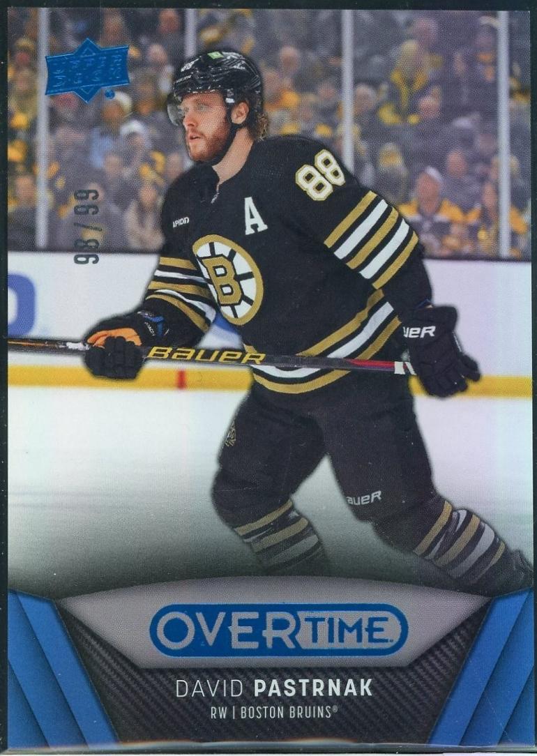David Pastrnak [Blue Foil] #12