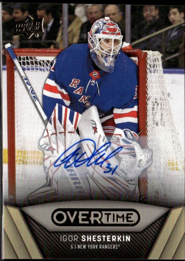 Igor Shesterkin [Gold Foil Autograph] #37