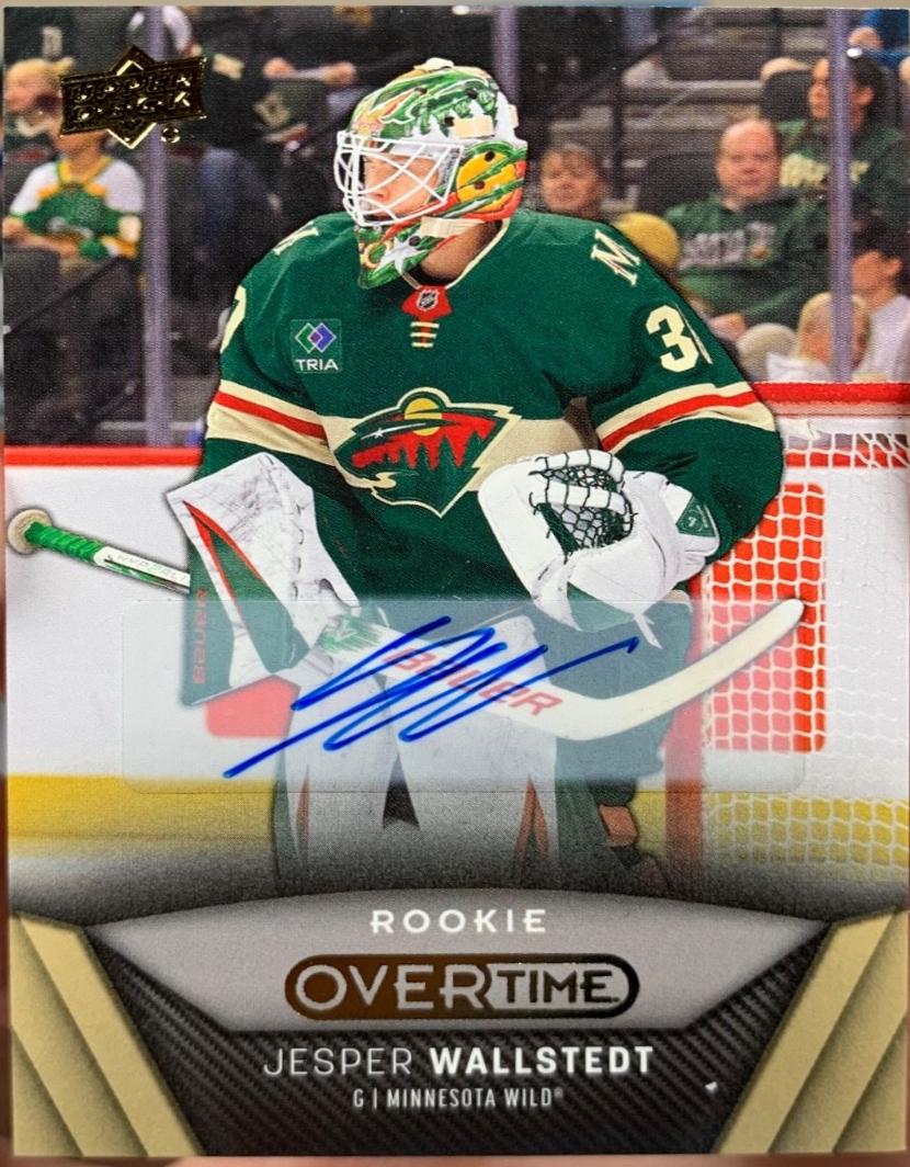 Jesper Wallstedt [Gold Foil Autograph] #99