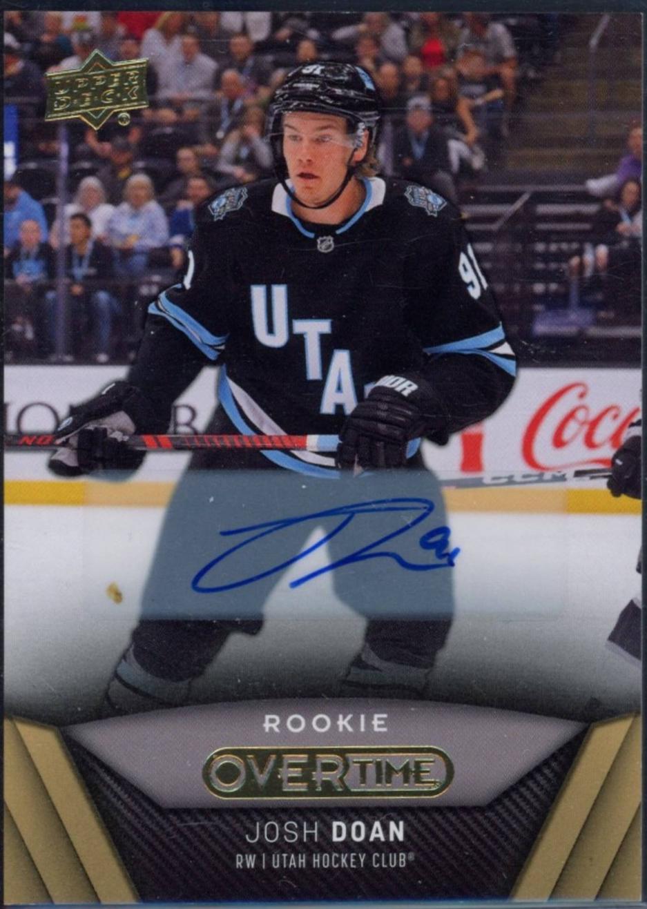Josh Doan [Gold Foil Autograph] #82