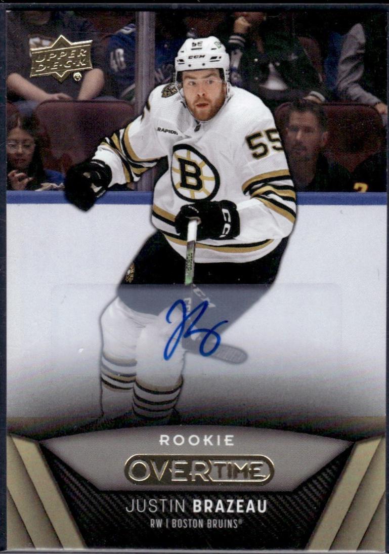Justin Brazeau [Gold Foil Autograph] #77