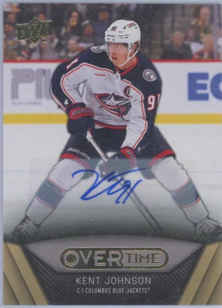 Kent Johnson [Gold Foil Autograph] #30