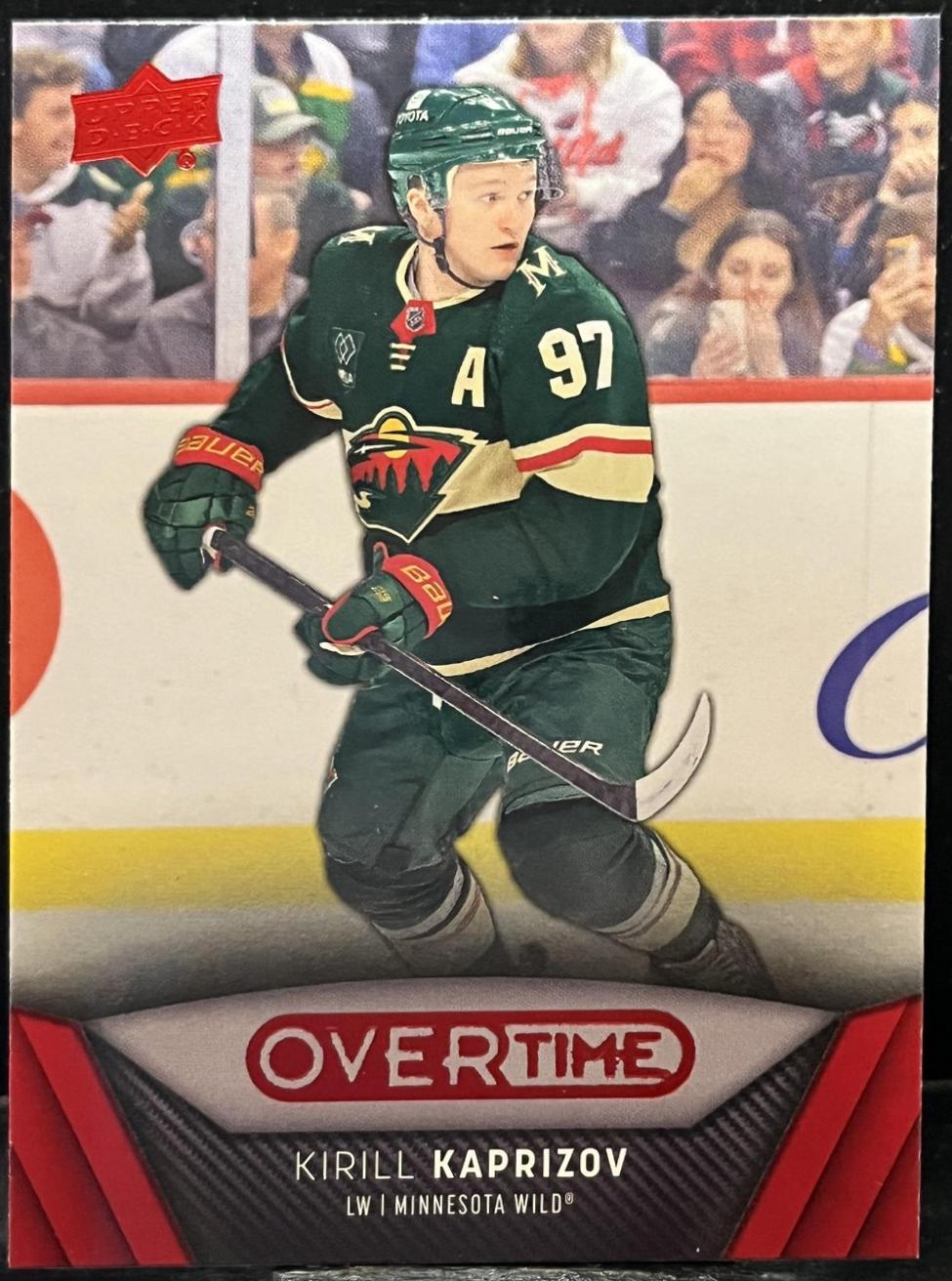 Kirill Kaprizov [Black Foil] #50