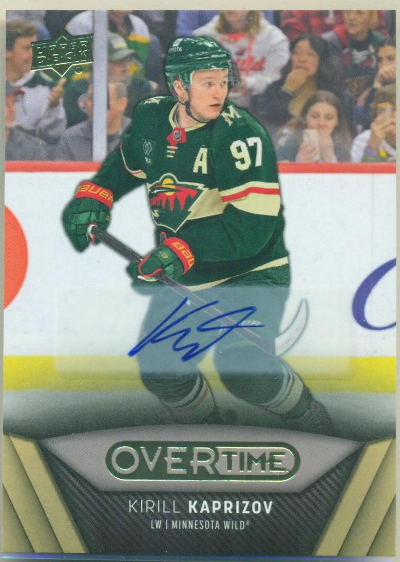 Kirill Kaprizov [Gold Foil Autograph] #50