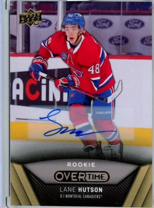 Lane Hutson [Gold Foil Autograph] #78