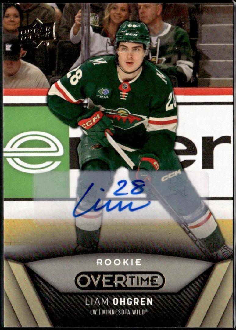 Liam Ohgren [Gold Foil Autograph] #95