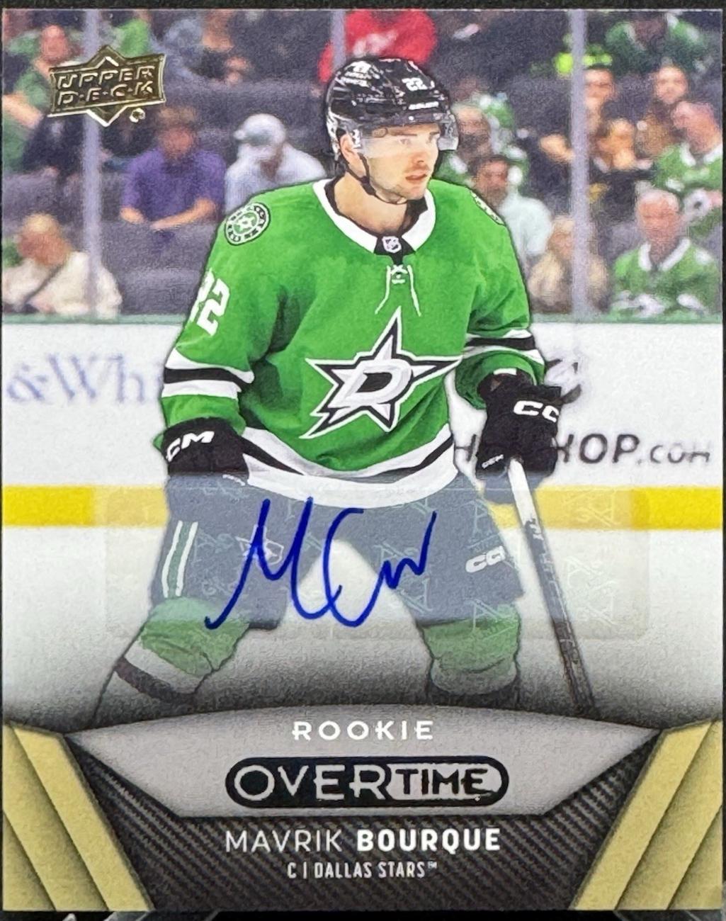 Mavrik Bourque [Gold Foil Autograph] #93
