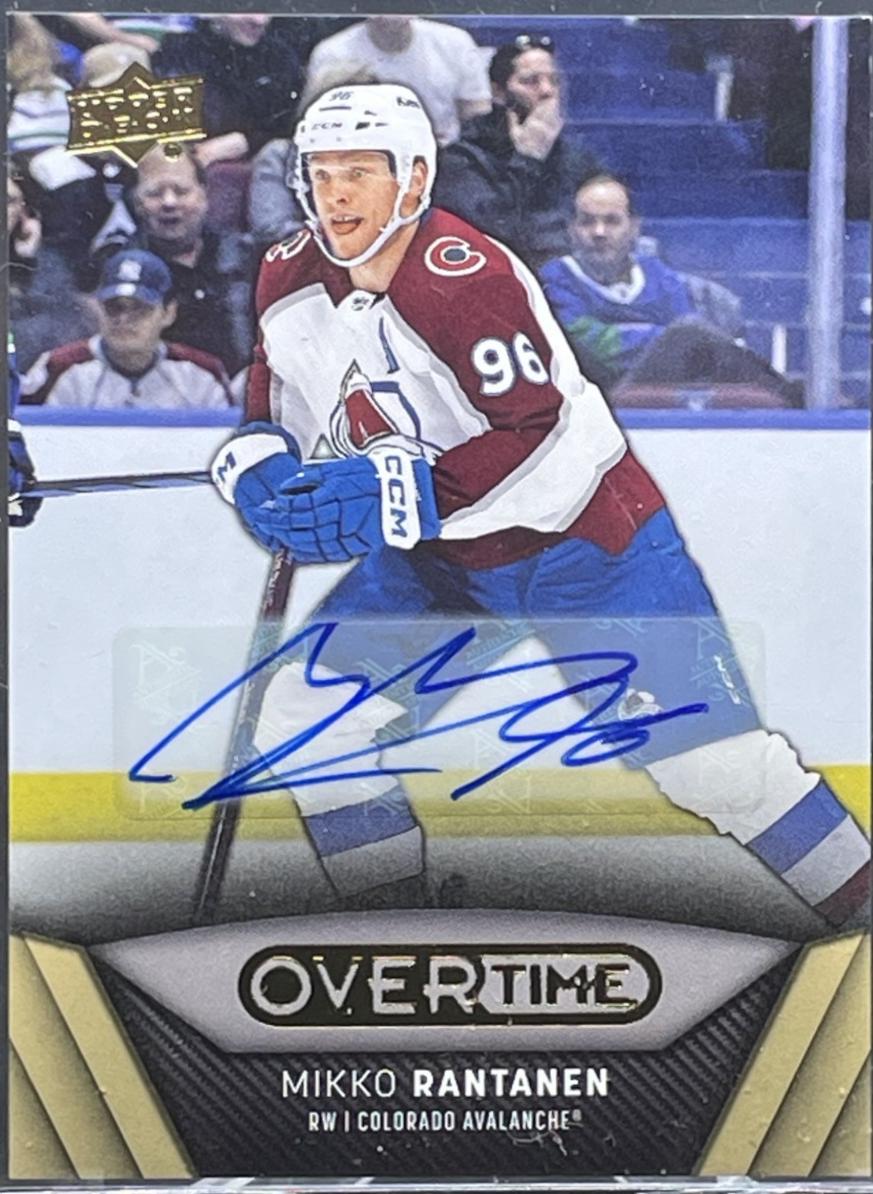 Mikko Rantanen [Gold Foil Autograph] #21
