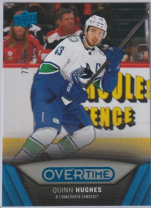 Quinn Hughes [Blue Foil] #20