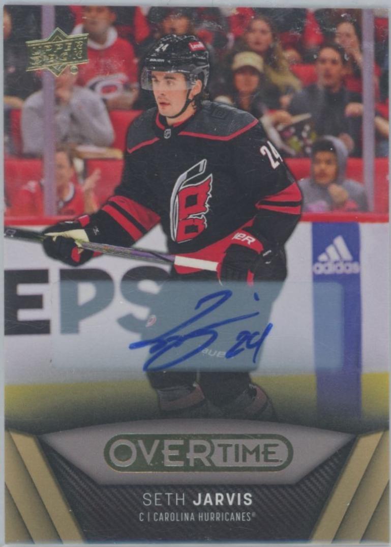 Seth Jarvis [Gold Foil Autograph] #52