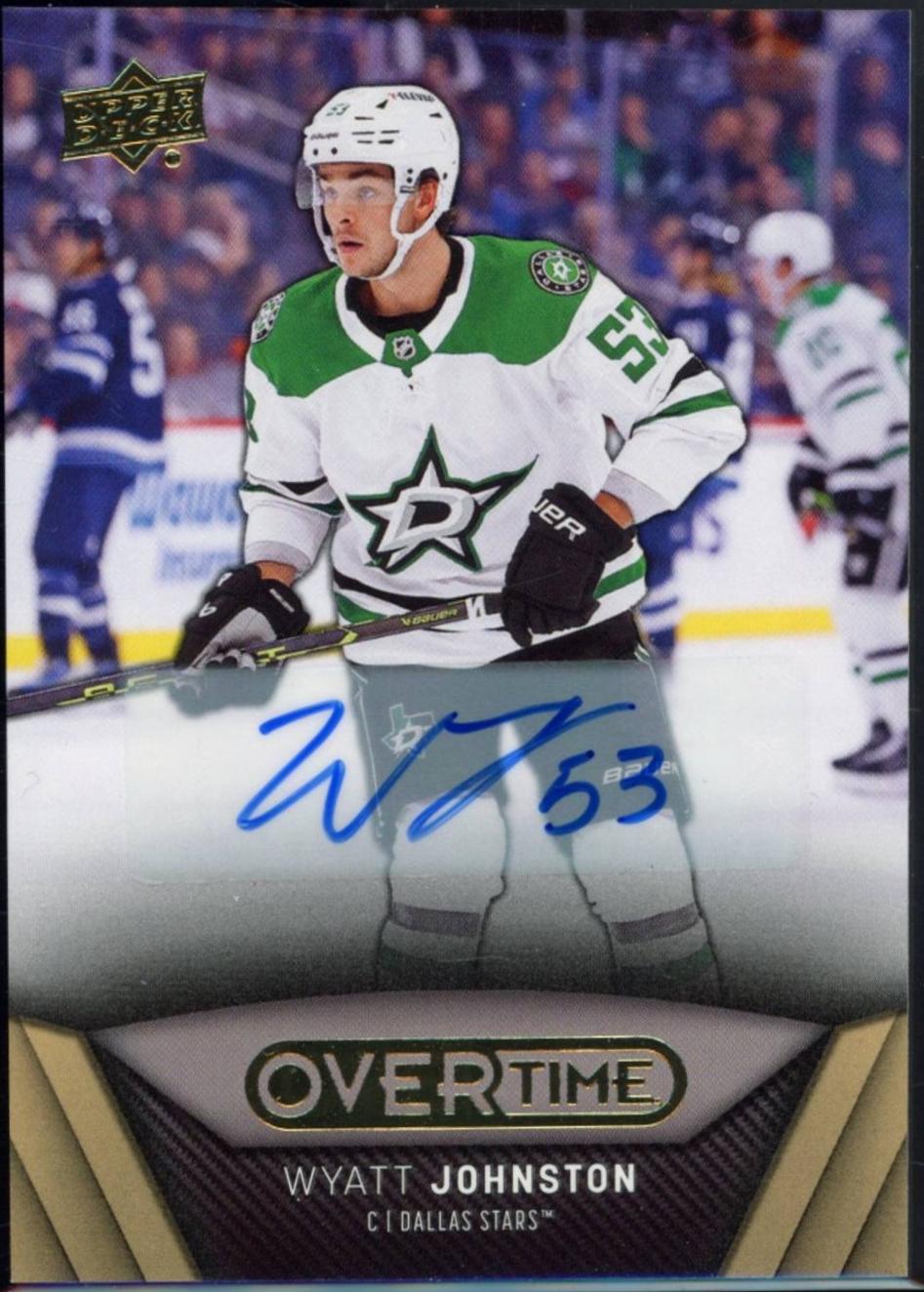 Wyatt Johnston [Gold Foil Autograph] #73